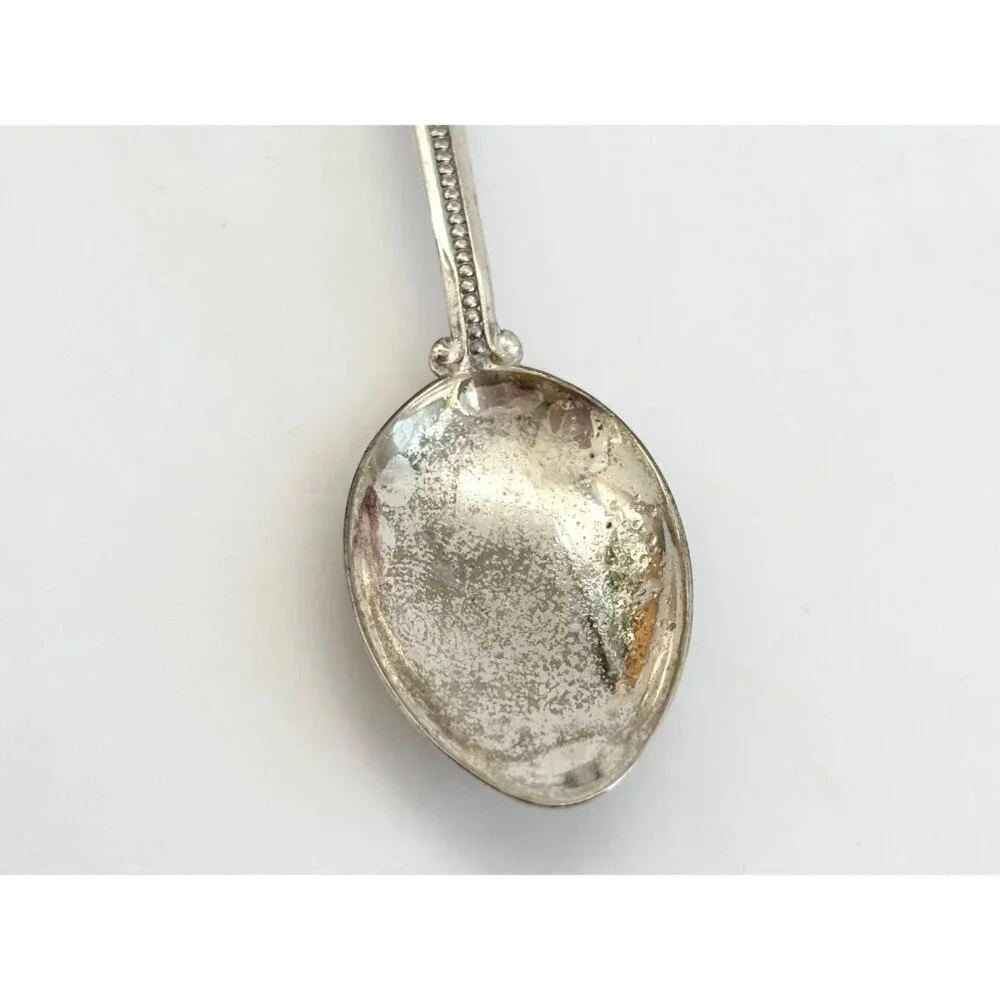 Cambridge, England Photo Silver Plated Collectible E.P.N.S. Vintage Tiny Spoon